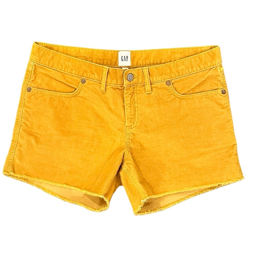 GAP Women's Yellow Shorts